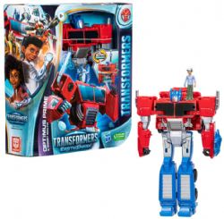 TRANSFORMERS EARTHSPARK - OPTIMUS PRIME ET ROBBY MALTO